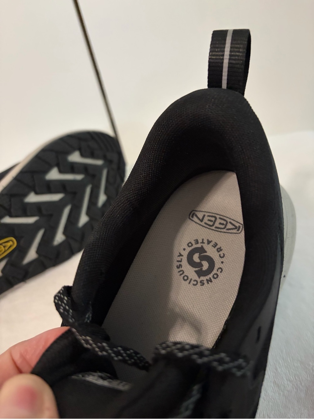 Keen Women’s WK400 II Black/Vapor Walking Sz 11 NEVER WORN Keen.Curve NWOT - Picture 6 of 7